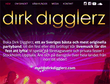 Tablet Screenshot of dirkdigglerz.com